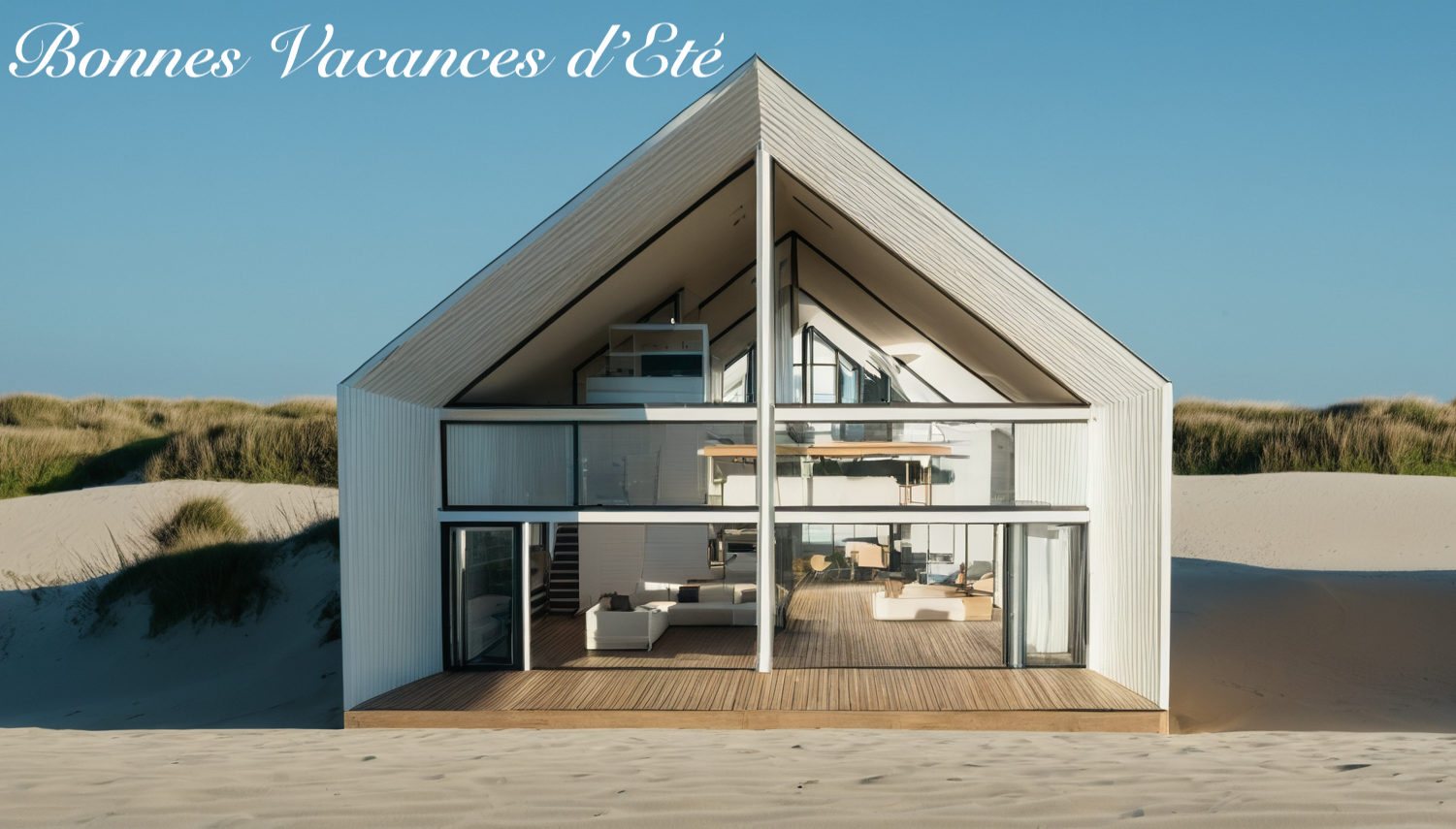 ambiance bord de mer avec cette villa contemporaine richement décoré par une architecte d'intérieur