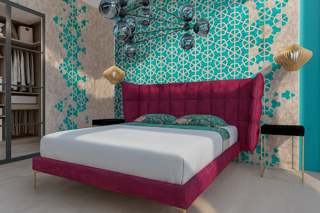 chambre parentale contemporaine