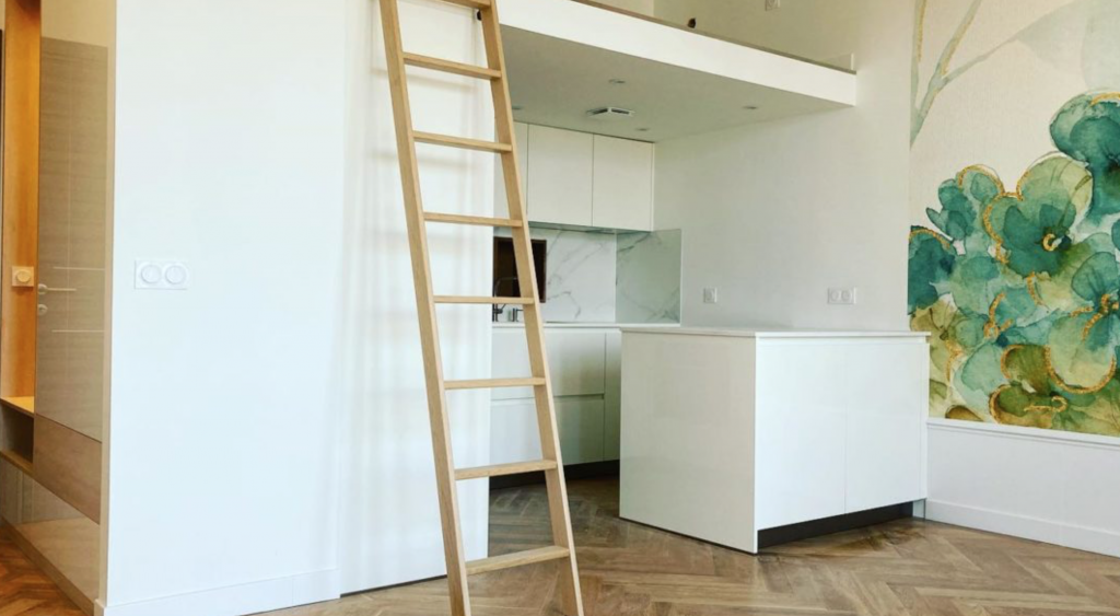 cuisine sous mezzanine