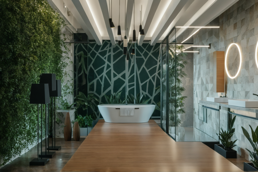 projet salle de bains