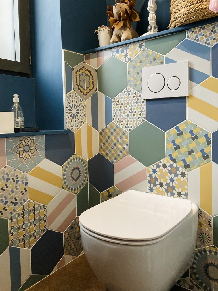 décoration de toilettes