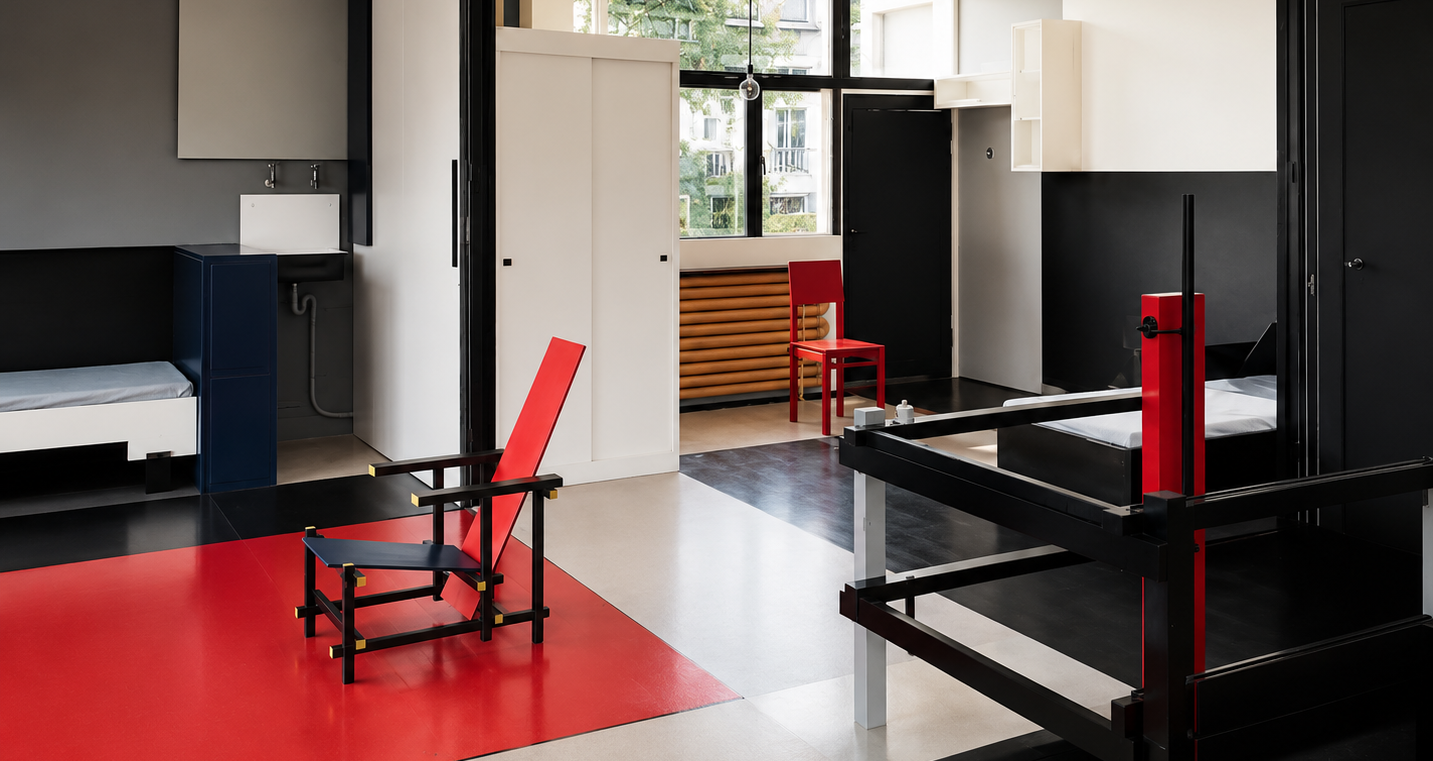 intérieur-La maison Schröder-reduite
