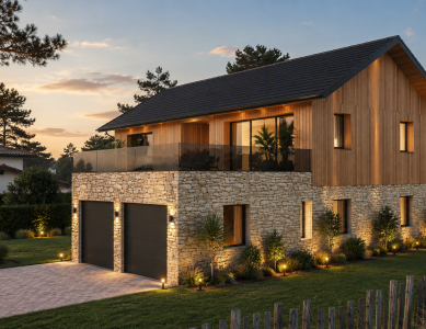 Habitation individuelle contemporaine